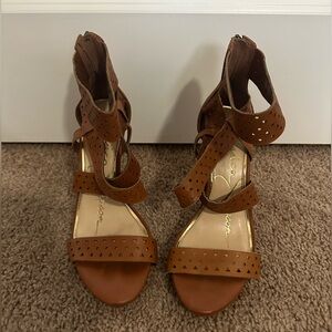 Jessica Simpson Brown Heels